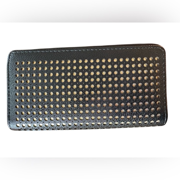 Handbags - Black Studded Women's Clutch